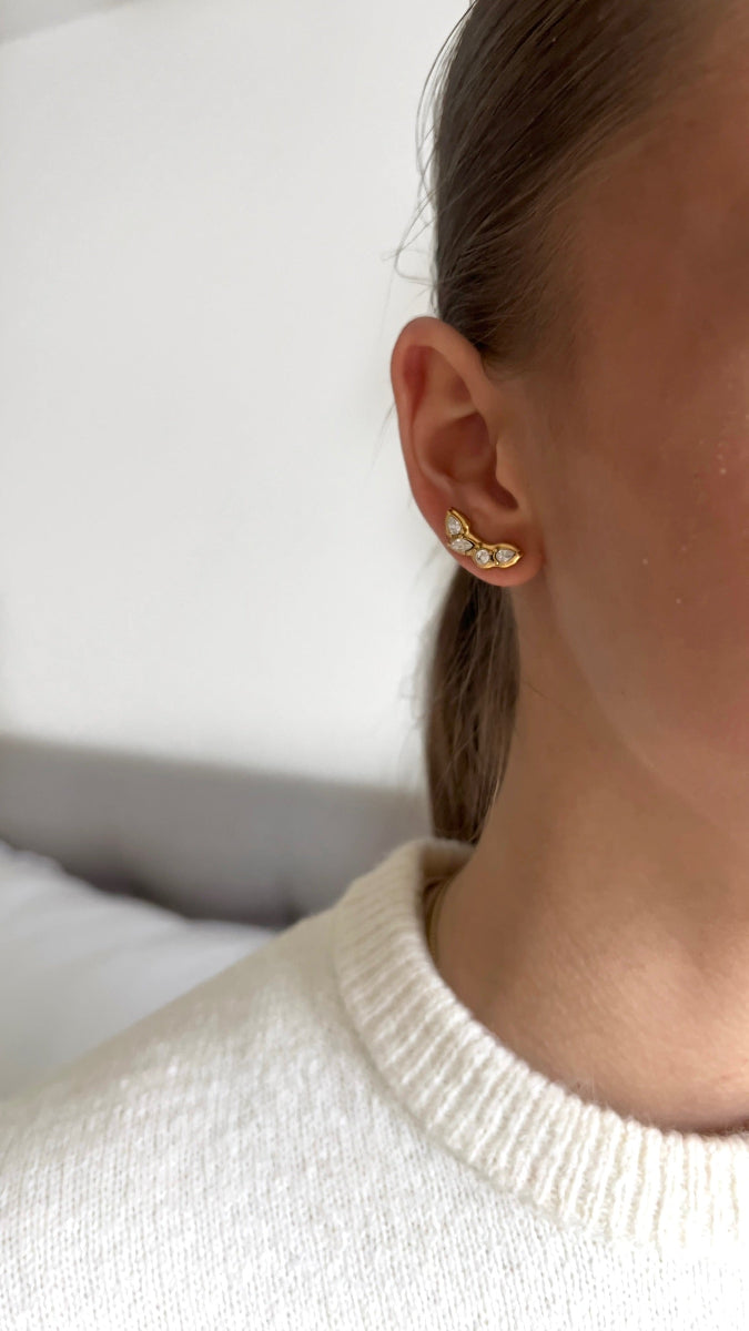 Sophia Earrings - Gold