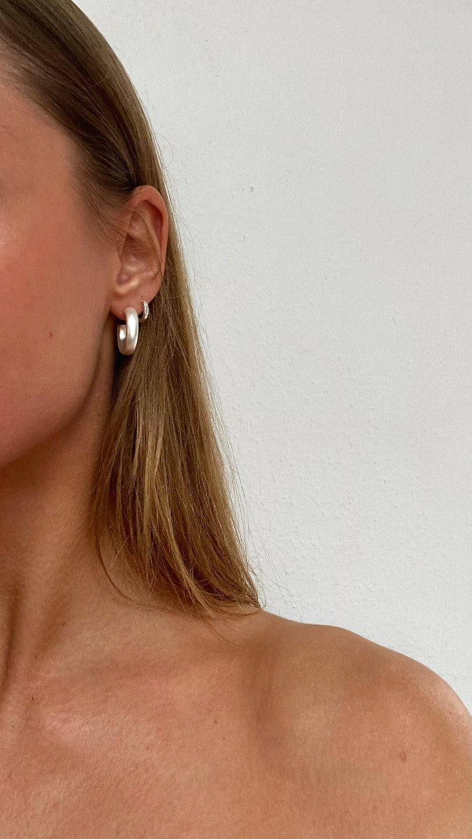 Viola Earrings - Silver