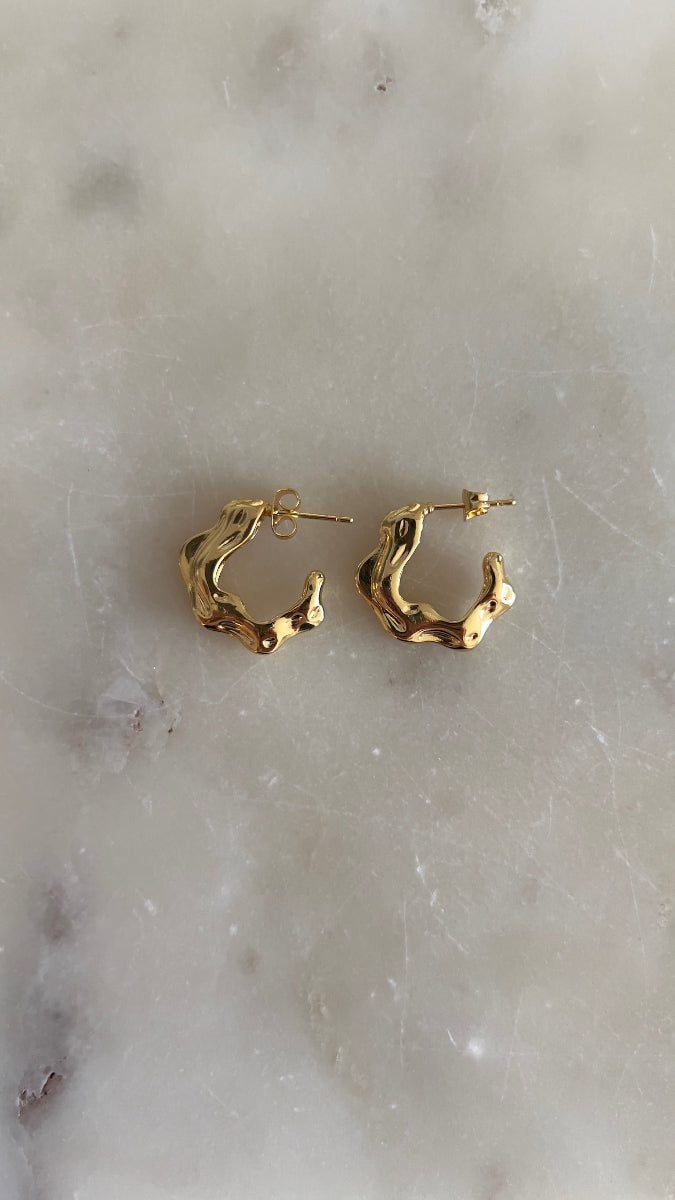 Agnes Earrings - Gold
