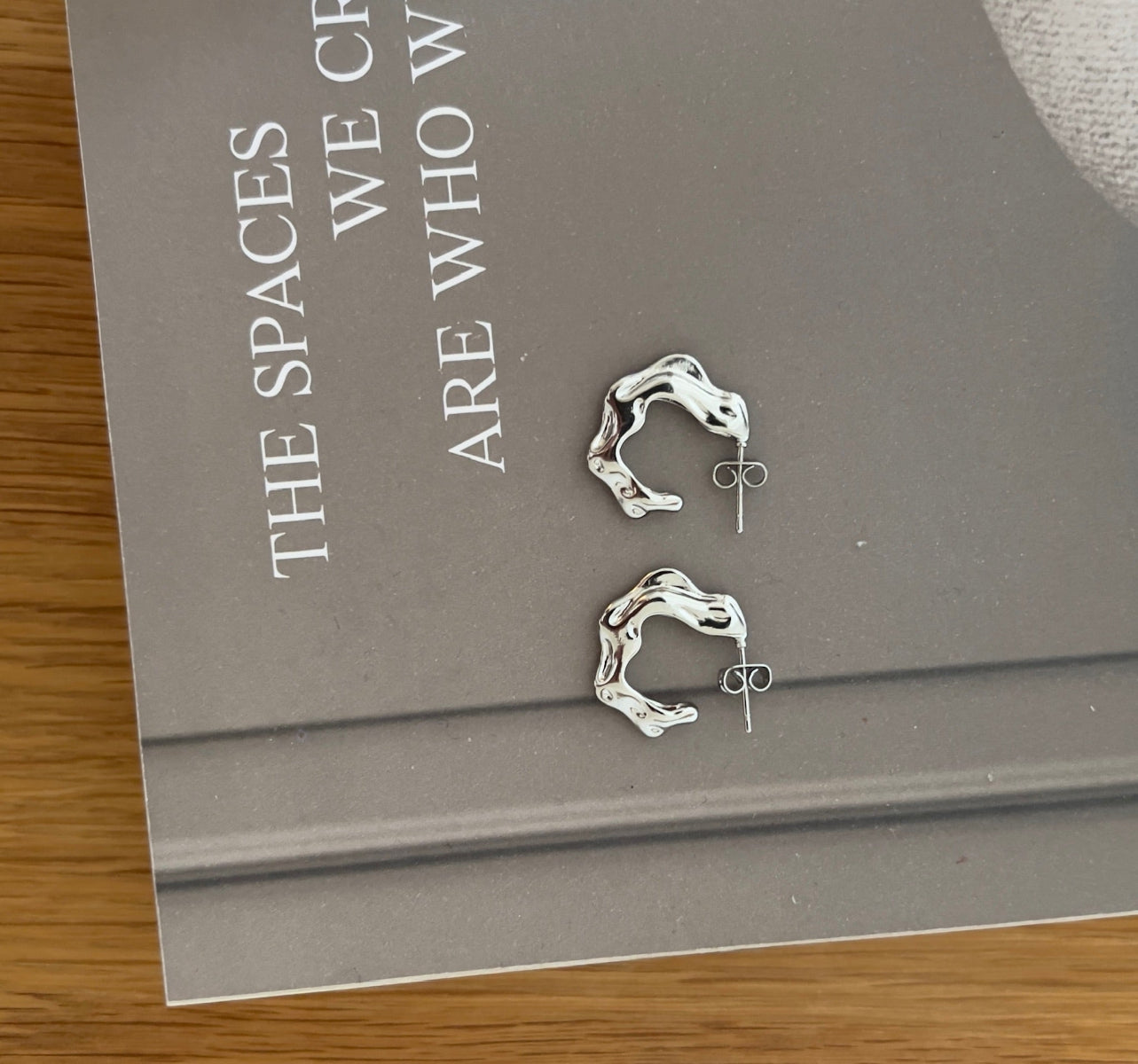 Agnes Earrings - Silver