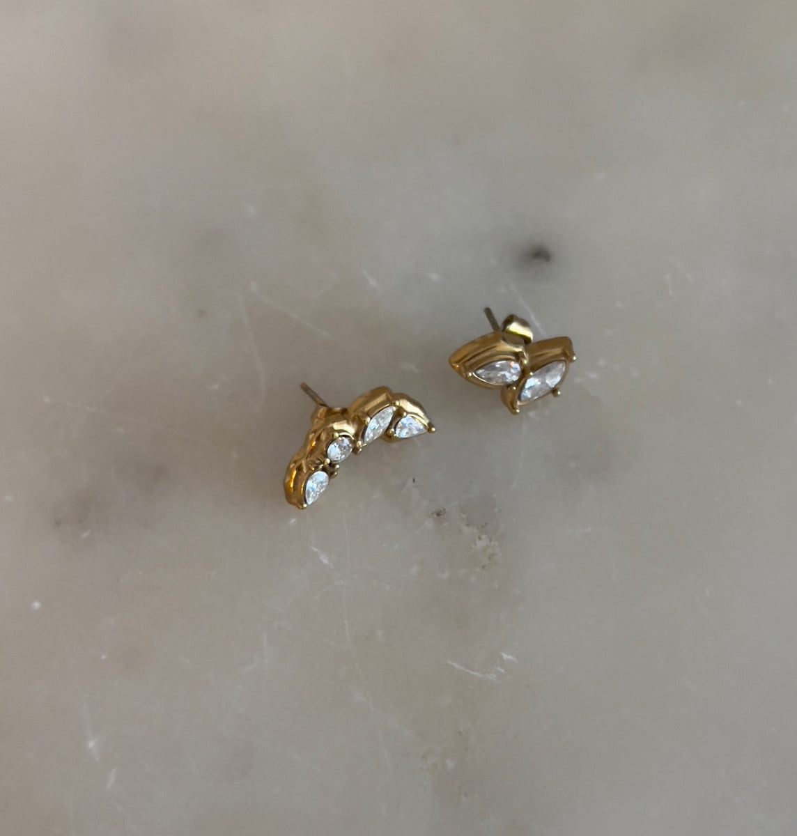 Sophia Earrings - Gold