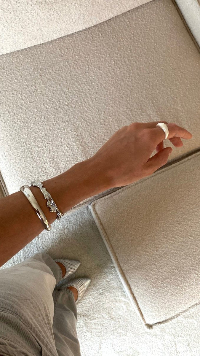 Victoria Ring Matte - Silver