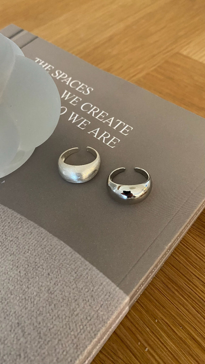 Victoria Ring Matte - Silver