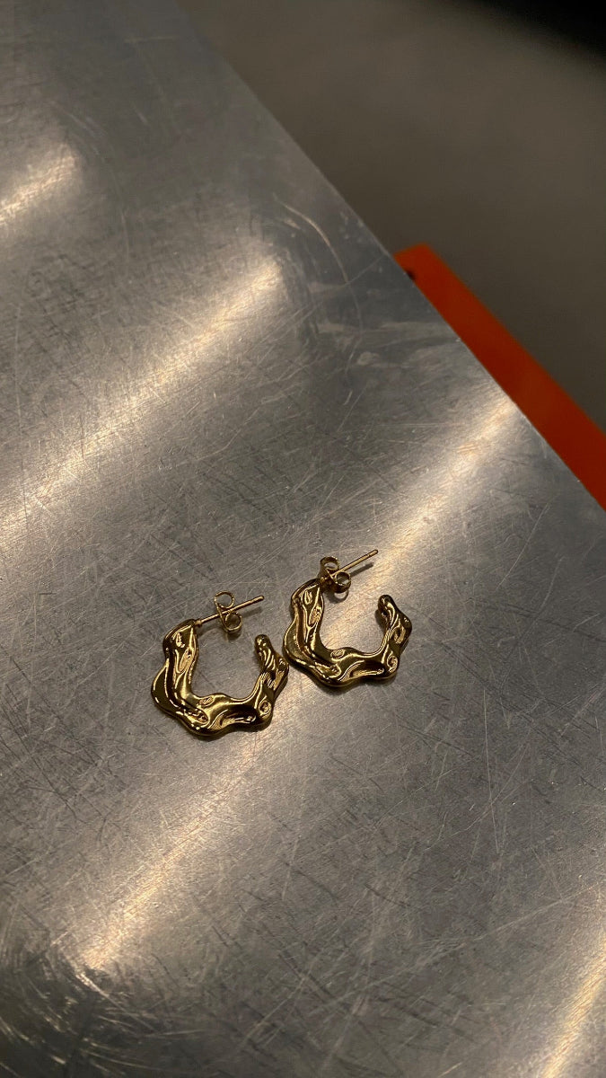 Agnes Earrings - Gold