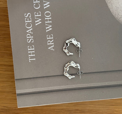 Agnes Earrings - Silver
