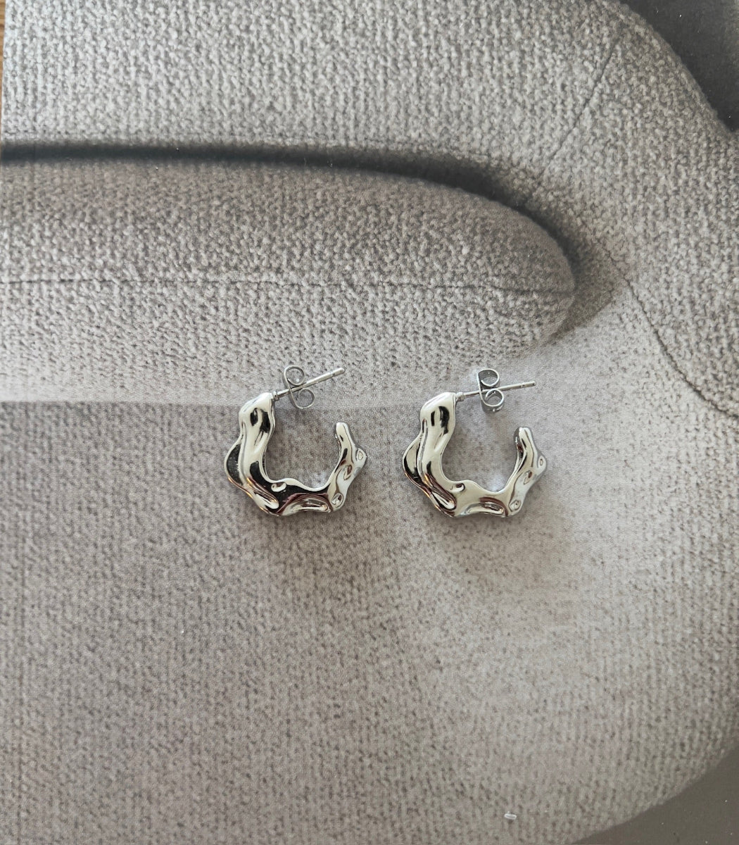 Agnes Earrings - Silver