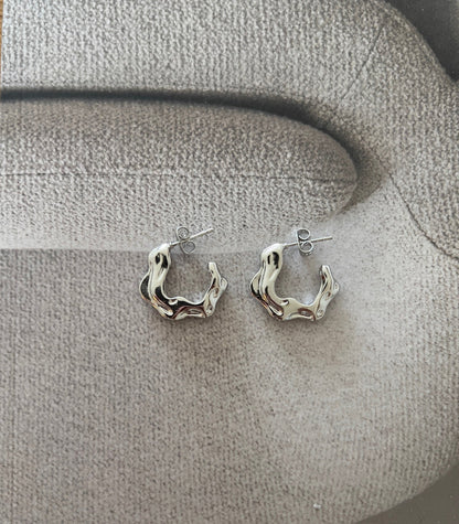Agnes Earrings - Silver