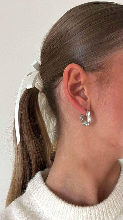 Agnes Earrings - Silver