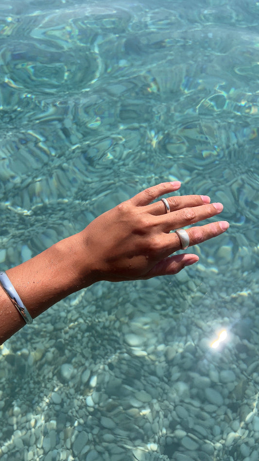 Victoria Ring Matte - Silver